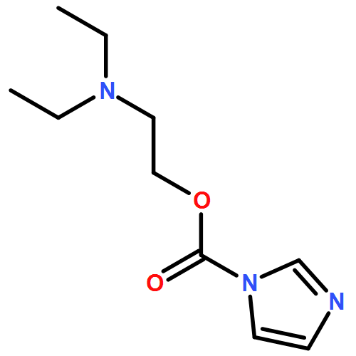 1H-Imidazole-1-carboxylic acid, 2-(diethylamino)ethyl ester 