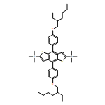 Stannane, 1,1'-[4,8-bis[4-[(2-ethylhexyl)oxy]phenyl]benzo[1,2-b:4,5-b']dithiophene-2,6-diyl]bis[1,1,1-trimethyl-