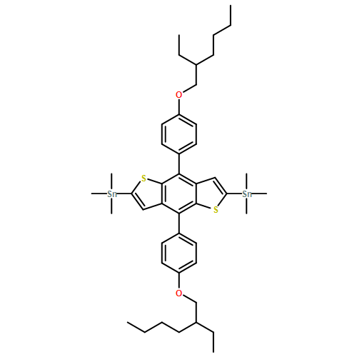 Stannane, 1,1'-[4,8-bis[4-[(2-ethylhexyl)oxy]phenyl]benzo[1,2-b:4,5-b']dithiophene-2,6-diyl]bis[1,1,1-trimethyl-