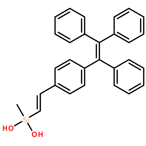 Silanediol, 1-methyl-1-[2-[4-(1,2,2-triphenylethenyl)phenyl]ethenyl]-