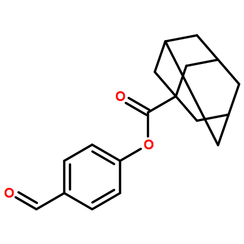 Tricyclo[3.3.1.13,7]decane-1-carboxylic acid, 4-formylphenyl ester 