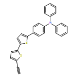 Benzenamine, 4-(5'-ethynyl[2,2'-bithiophen]-5-yl)-N,N-diphenyl- 