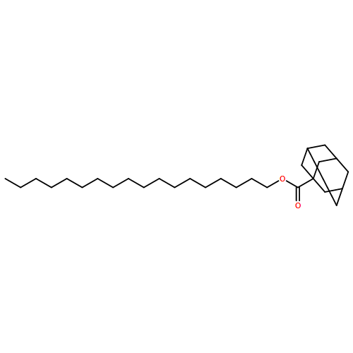 Tricyclo[3.3.1.13,7]decane-1-carboxylic acid, octadecyl ester 