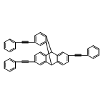 9,10[1',2']-Benzenoanthracene, 9,10-dihydro-2,6,14-tris(2-phenylethynyl)- 