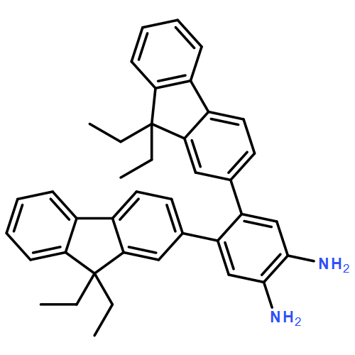 1,2-Benzenediamine, 4,5-bis(9,9-diethyl-9H-fluoren-2-yl)- 