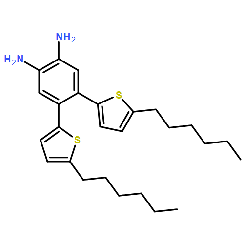 1,2-Benzenediamine, 4,5-bis(5-hexyl-2-thienyl)- 