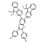 Quinoxaline, 2,3-bis(4-bromophenyl)-6,7-bis(9,9-diethyl-9H-fluoren-2-yl)- 