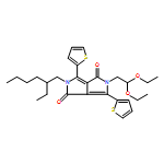 Pyrrolo[3,4-c]pyrrole-1,4-dione, 2-(2,2-diethoxyethyl)-5-(2-ethylhexyl)-2,5-dihydro-3,6-di-2-thienyl- 