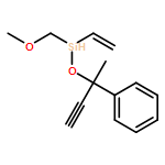 Benzene, [1-[(ethenylmethoxymethylsilyl)oxy]-1-methyl-2-propyn-1-yl]- 