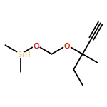 Silane, [(1-ethyl-1-methyl-2-propyn-1-yl)oxy]methoxydimethyl- 