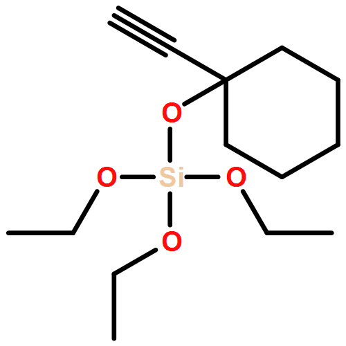 Silicic acid, triethyl 1-ethynylcyclohexyl ester 