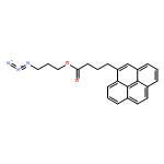 4-Pyrenebutanoic acid, 3-azidopropyl ester 