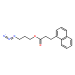 1-Naphthalenepropanoic acid, 3-azidopropyl ester 