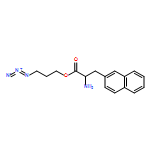 2-Naphthalenepropanoic acid, α-amino-, 3-azidopropyl ester, (αS)- 