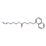 1-Naphthalenepentanoic acid, 3-azidopropyl ester 