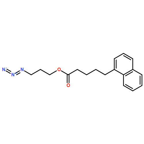 1-Naphthalenepentanoic acid, 3-azidopropyl ester 