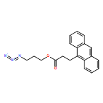 9-Anthracenepropanoic acid, 3-azidopropyl ester 