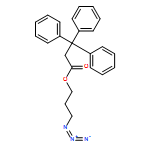 Benzenepropanoic acid, β,β-diphenyl-, 3-azidopropyl ester 