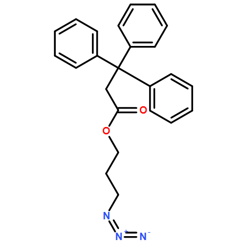 Benzenepropanoic acid, β,β-diphenyl-, 3-azidopropyl ester 