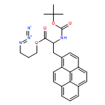 1-Pyrenepropanoic acid, α-[[(1,1-dimethylethoxy)carbonyl]amino]-, 3-azidopropyl ester, (αR)- 