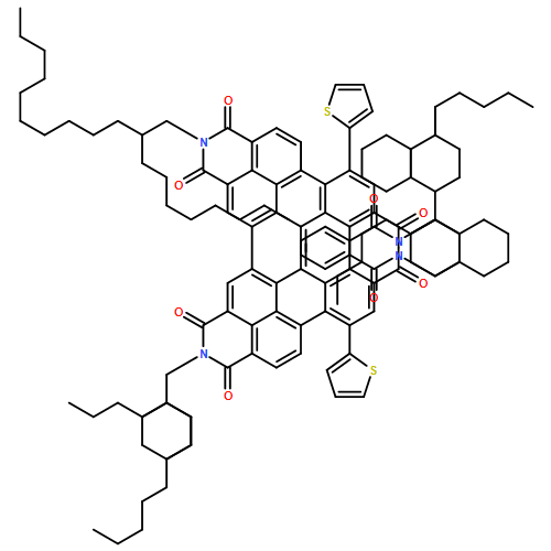 [5,5'-Bianthra[2,1,9-def:6,5,10-d'e'f']diisoquinoline]-1,1',3,3',8,8',10,10'(2H,2'H,9H,9'H)-octone, 2,2',9,9'-tetrakis(2-octyldodecyl)-12,12'-di-2-thienyl- 