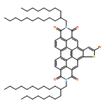 Thieno[2',3':4,5]pyreno[2,1,10-def:7,8,9-d'e'f']diisoquinoline-1,3,9,11(2H,10H)-tetrone, 6-bromo-2,10-bis(2-octyldodecyl)- 