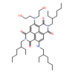 Benzo[lmn][3,8]phenanthroline-1,3,6,8(2H,7H)-tetrone, 4-[bis(2-hydroxyethyl)amino]-2,7-bis(2-ethylhexyl)-9-[(2-ethylhexyl)amino]- 