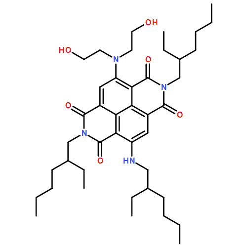 Benzo[lmn][3,8]phenanthroline-1,3,6,8(2H,7H)-tetrone, 4-[bis(2-hydroxyethyl)amino]-2,7-bis(2-ethylhexyl)-9-[(2-ethylhexyl)amino]- 