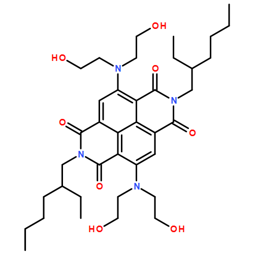 Benzo[lmn][3,8]phenanthroline-1,3,6,8(2H,7H)-tetrone, 4,9-bis[bis(2-hydroxyethyl)amino]-2,7-bis(2-ethylhexyl)- 