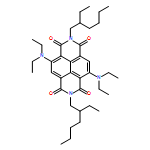 Benzo[lmn][3,8]phenanthroline-1,3,6,8(2H,7H)-tetrone, 4,9-bis(diethylamino)-2,7-bis(2-ethylhexyl)- 