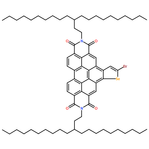 Selenolo[2',3':4,5]pyreno[2,1,10-def:7,8,9-d'e'f']diisoquinoline-1,3,9,11(2H,10H)-tetrone, 6-bromo-2,10-bis(3-decyltridecyl)- 