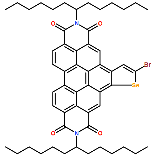 Selenolo[2',3':4,5]pyreno[2,1,10-def:7,8,9-d'e'f']diisoquinoline-1,3,9,11(2H,10H)-tetrone, 6-bromo-2,10-bis(1-hexylheptyl)- 