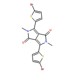 Pyrrolo[3,4-c]pyrrole-1,4-dione, 3,6-bis(5-bromo-2-thienyl)-2,5-dihydro-2,5-dimethyl- 