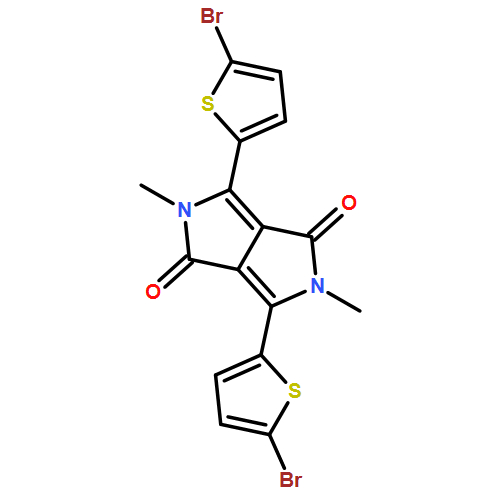 Pyrrolo[3,4-c]pyrrole-1,4-dione, 3,6-bis(5-bromo-2-thienyl)-2,5-dihydro-2,5-dimethyl- 