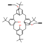 Pentacyclo[19.3.1.13,7.19,13.115,19]octacosa-1(25),3,5,7(28),9,11,13(27),15,17,19(26),21,23-dodecaene-25,26-diol, 5,11,17,23-tetrakis(1,1-dimethylethyl)-27,28-bis(2-propyn-1-yloxy)-, stereoisomer 