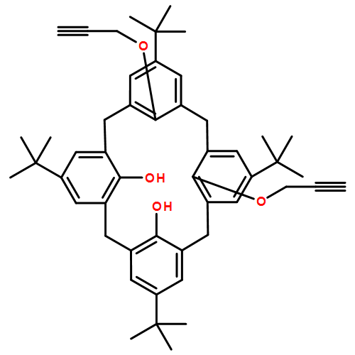 Pentacyclo[19.3.1.13,7.19,13.115,19]octacosa-1(25),3,5,7(28),9,11,13(27),15,17,19(26),21,23-dodecaene-25,26-diol, 5,11,17,23-tetrakis(1,1-dimethylethyl)-27,28-bis(2-propyn-1-yloxy)-, stereoisomer 