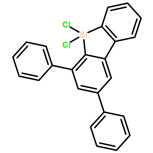 9H-9-Silafluorene, 9,9-dichloro-1,3-diphenyl- 