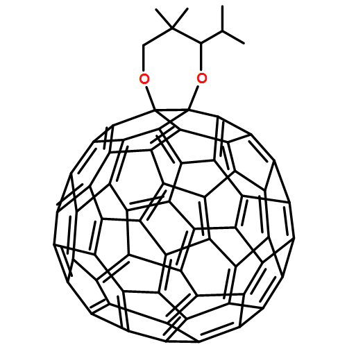 5'H-[5,6]Fullereno-C60-Ih-[1,9-b][1,4]dioxepin, 6',7'-dihydro-6',6'-dimethyl-5'-(1-methylethyl)- 