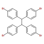 Benzene, 1,1',1'',1'''-(1,2-ethanediylidene)tetrakis[4-bromo- 