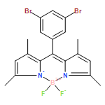 Boron, [2-[(3,5-dibromophenyl)(3,5-dimethyl-2H-pyrrol-2-ylidene-κN)methyl]-3,5-dimethyl-1H-pyrrolato-κN]difluoro-, (T-4)- 