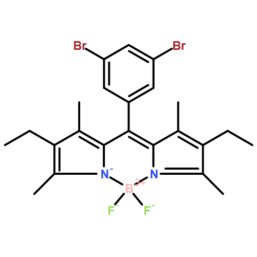 Boron, [2-[(3,5-dibromophenyl)(4-ethyl-3,5-dimethyl-2H-pyrrol-2-ylidene-κN)methyl]-4-ethyl-3,5-dimethyl-1H-pyrrolato-κN]difluoro-, (T-4)- 