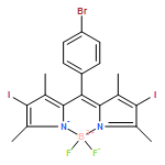 Boron, [2-[(4-bromophenyl)(4-iodo-3,5-dimethyl-2H-pyrrol-2-ylidene-κN)methyl]-4-iodo-3,5-dimethyl-1H-pyrrolato-κN]difluoro-, (T-4)- 