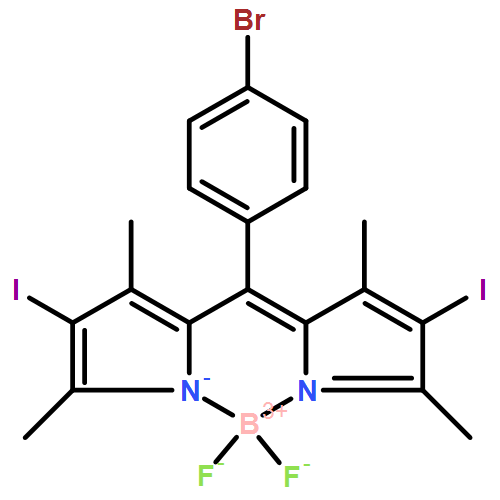 Boron, [2-[(4-bromophenyl)(4-iodo-3,5-dimethyl-2H-pyrrol-2-ylidene-κN)methyl]-4-iodo-3,5-dimethyl-1H-pyrrolato-κN]difluoro-, (T-4)- 