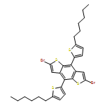 Benzo[1,2-b:4,5-b']dithiophene, 2,6-dibromo-4,8-bis(5-hexyl-2-thienyl)- 