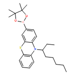 10H-Phenothiazine, 10-(1-ethylhexyl)-3-(4,4,5,5-tetramethyl-1,3,2-dioxaborolan-2-yl)- 