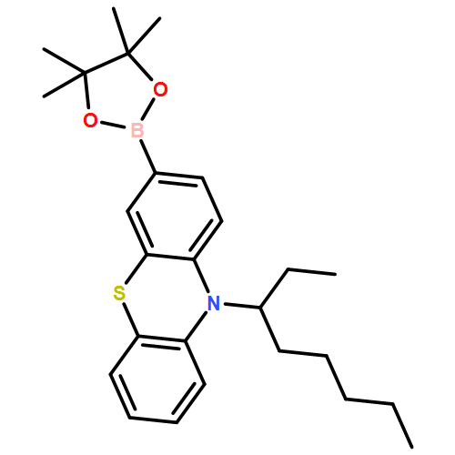 10H-Phenothiazine, 10-(1-ethylhexyl)-3-(4,4,5,5-tetramethyl-1,3,2-dioxaborolan-2-yl)- 