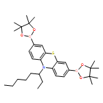 10H-Phenothiazine, 10-(1-ethylhexyl)-3,7-bis(4,4,5,5-tetramethyl-1,3,2-dioxaborolan-2-yl)- 