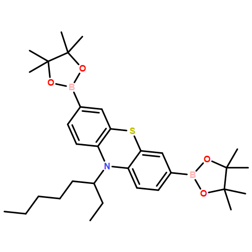 10H-Phenothiazine, 10-(1-ethylhexyl)-3,7-bis(4,4,5,5-tetramethyl-1,3,2-dioxaborolan-2-yl)- 