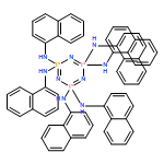 2λ5,4λ5,6λ5-1,3,5,2,4,6-Triazatriphosphorine-2,2,4,4,6,6-hexamine, N2,N4,N6,N'2,N'4,N'6-hexa-1-naphthalenyl- 