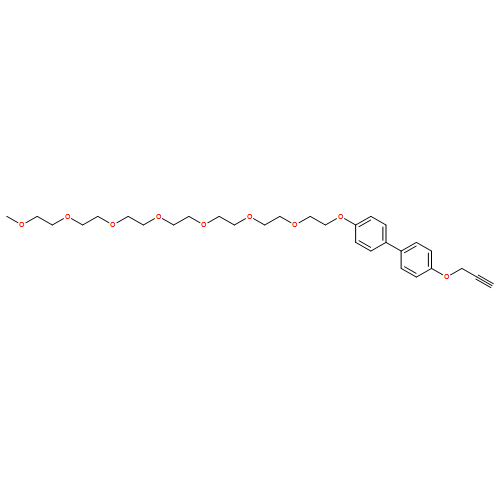 2,5,8,11,14,17,20-Heptaoxadocosane, 22-[[4'-(2-propyn-1-yloxy)[1,1'-biphenyl]-4-yl]oxy]- 